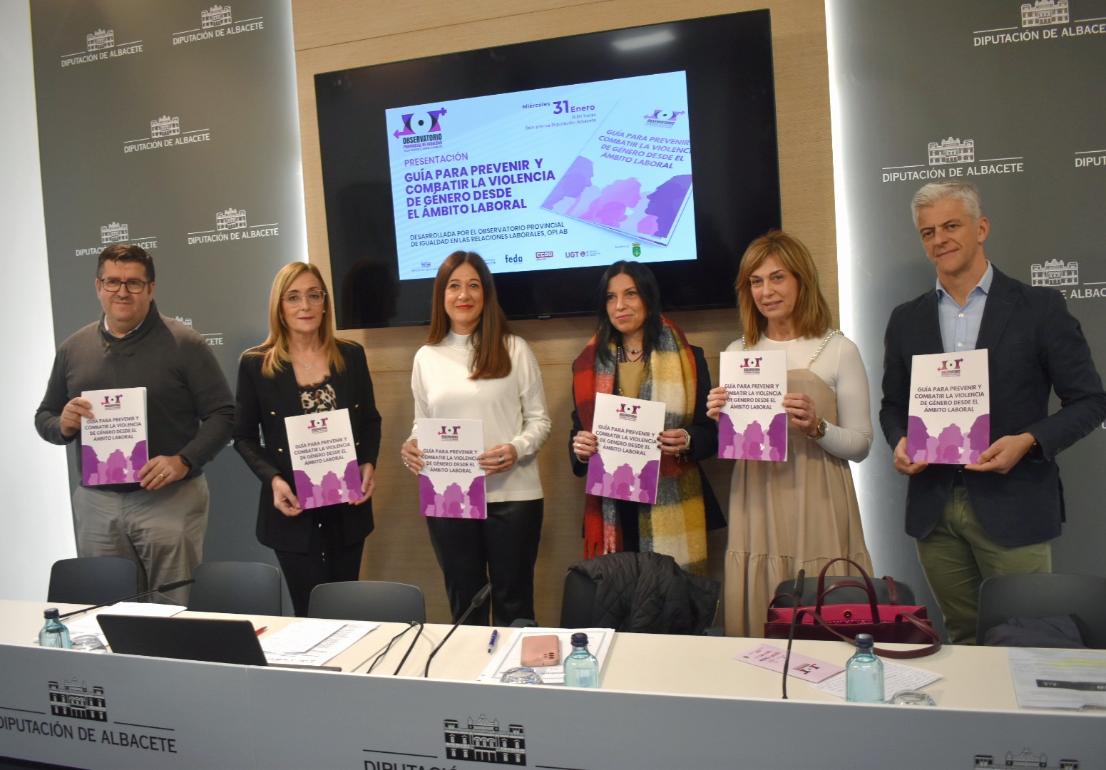 El Observatorio Provincial de Igualdad en las Relaciones Laborales, OPI AB, edita una guía para prevenir y combatir la violencia de género desde el ámbito laboral
